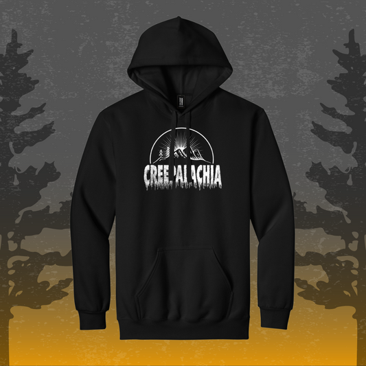 Classic White Logo Creepalachia Hoodie