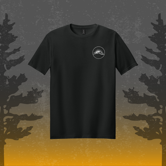 Classic Unisex Creepalachia White Logo Badge Tee