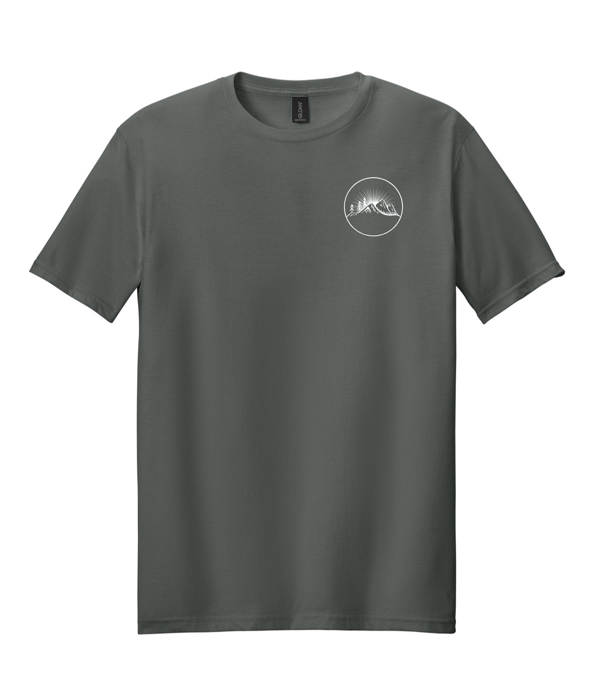 Classic Unisex Creepalachia White Logo Badge Tee