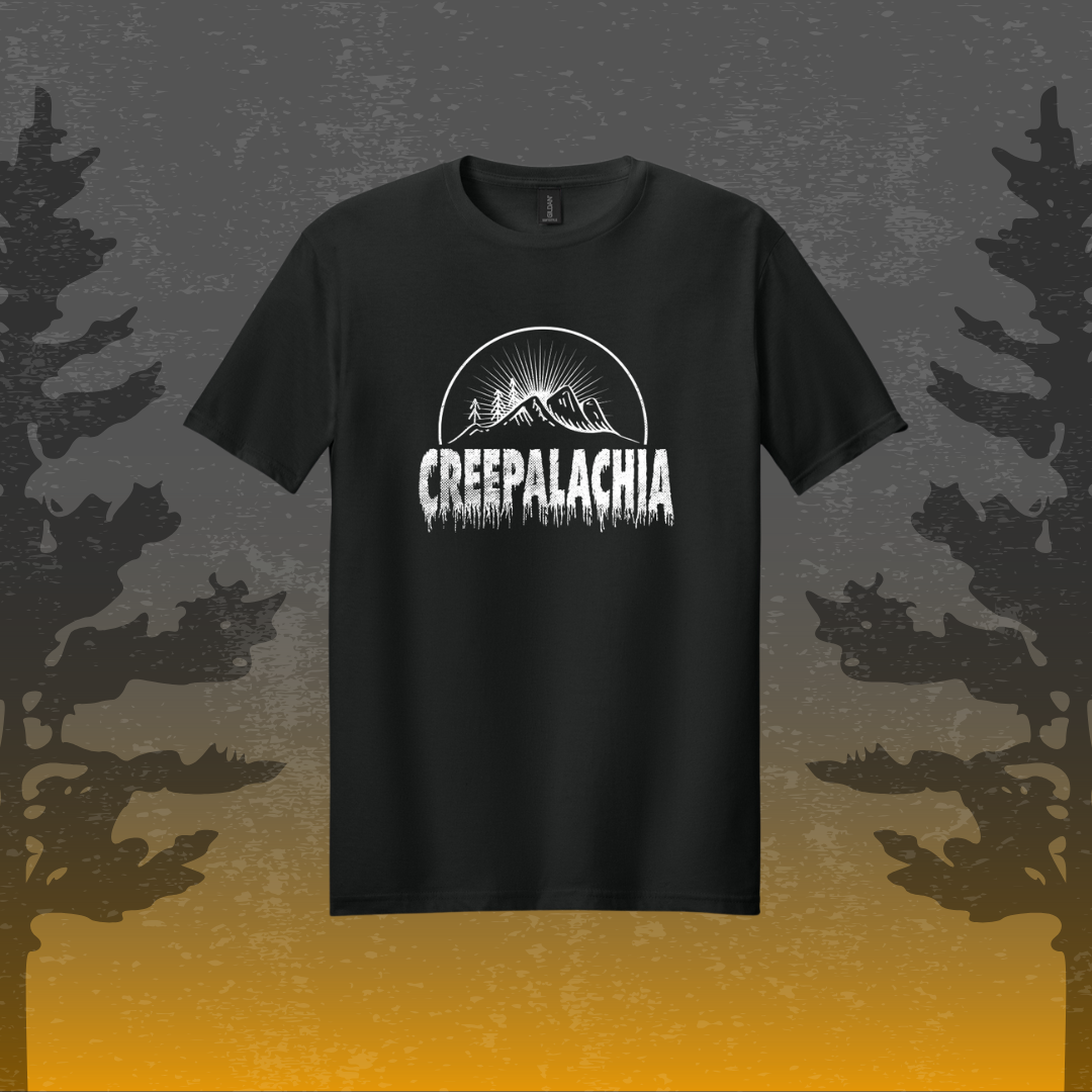 Classic Unisex White Logo Creepalachia Tee
