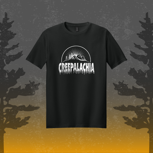 Classic Unisex White Logo Creepalachia Tee