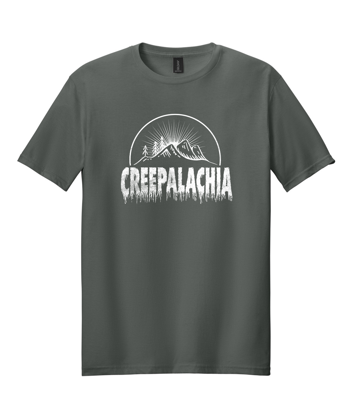 Classic Unisex White Logo Creepalachia Tee