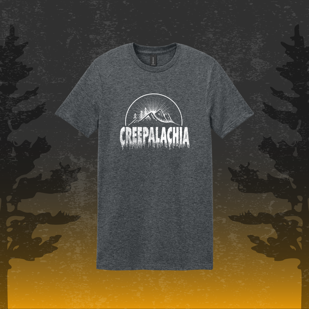 Classic Unisex White Logo Creepalachia Tee