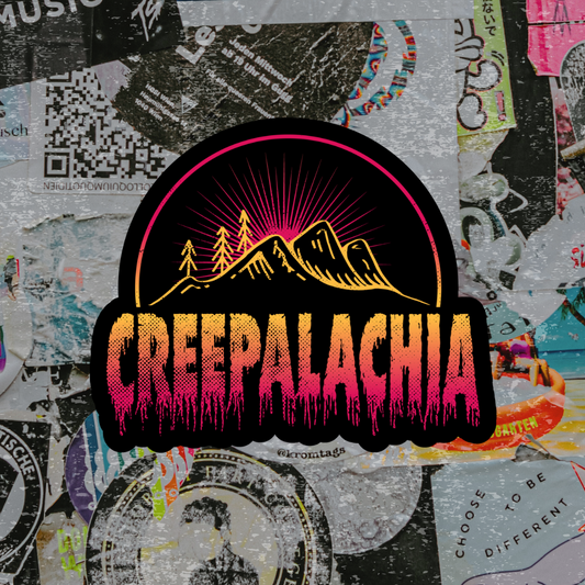 The Creepalachia Mark Sticker