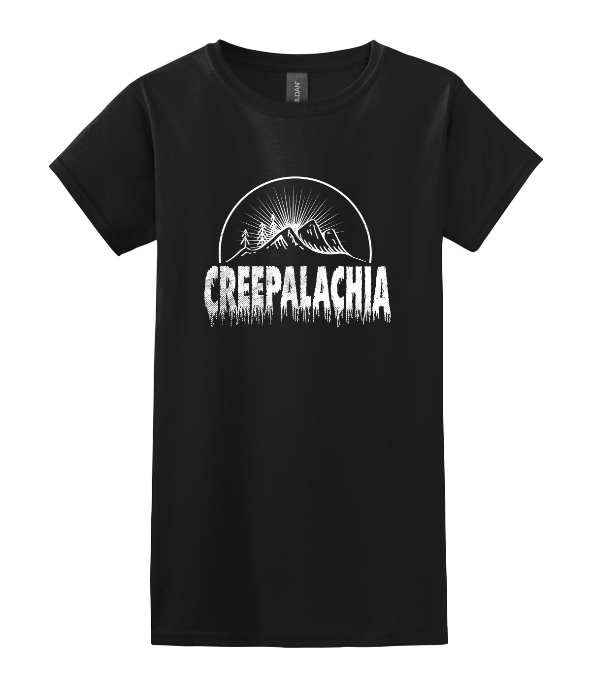 Classic Women's White Logo Semi-Fitted Tee