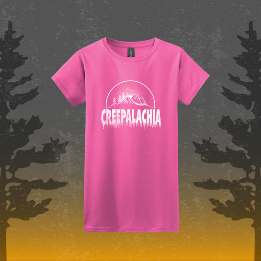 Classic Women's White Logo Semi-Fitted Tee