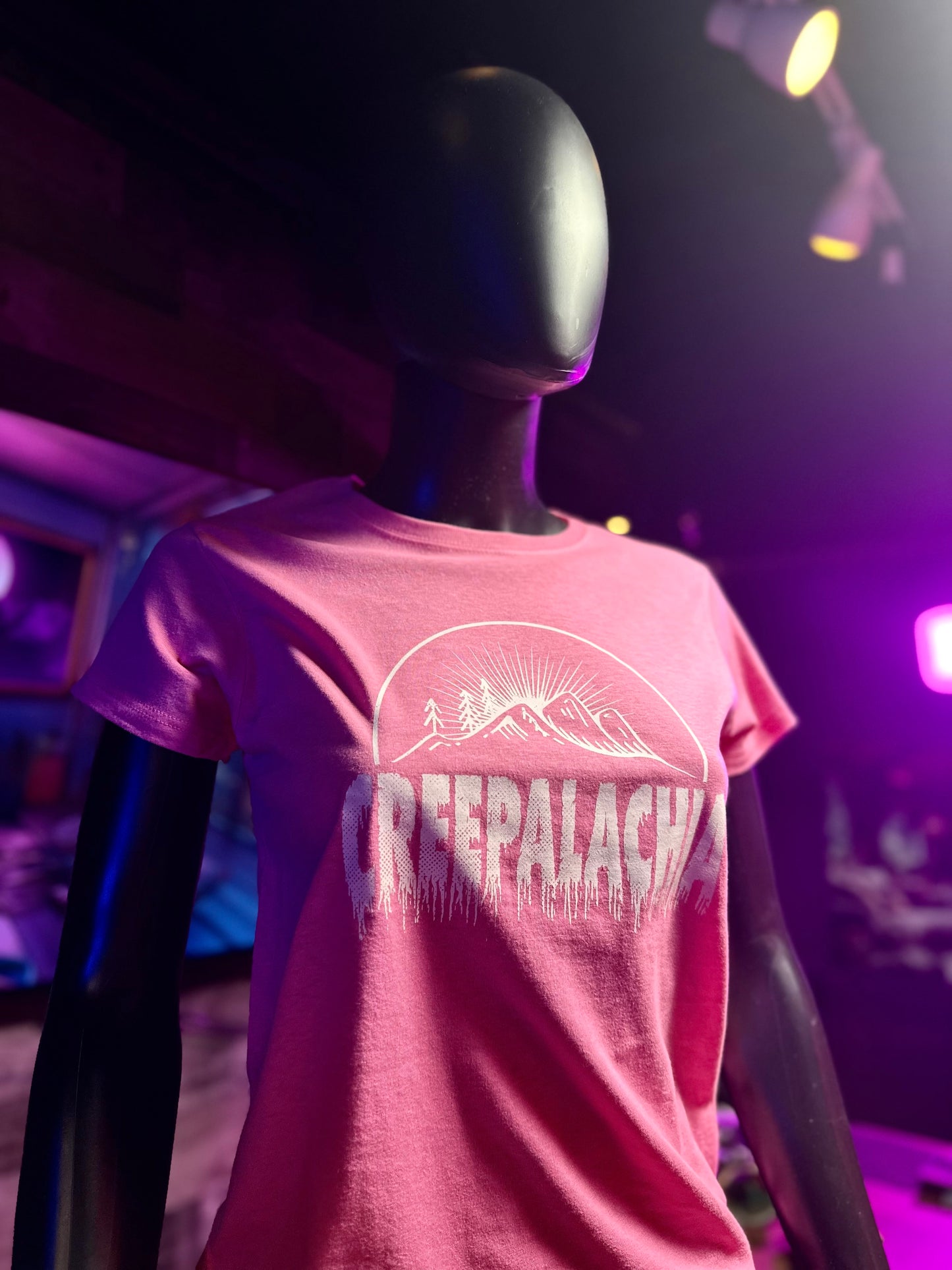 Classic Women's White Logo Semi-Fitted Tee