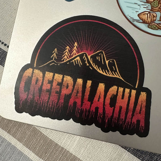 The Creepalachia Mark Sticker