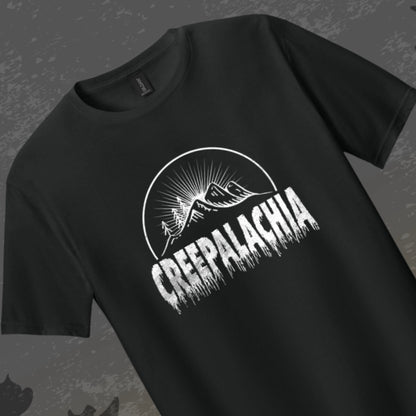 Classic Unisex White Logo Creepalachia Tee