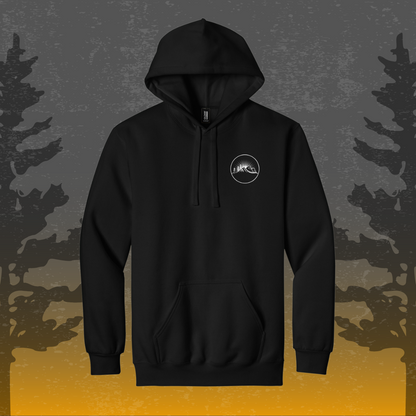 Classic White Logo Creepalachia Badge Hoodie