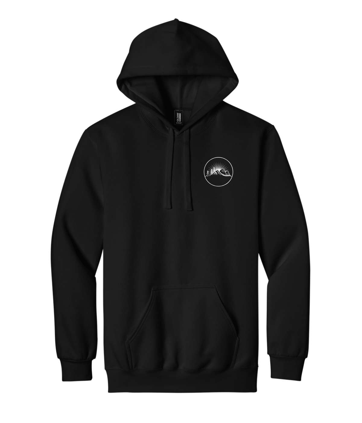 Classic White Logo Creepalachia Badge Hoodie