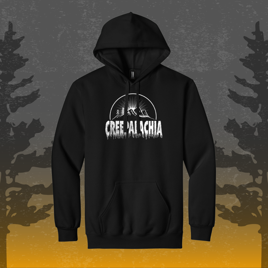 Classic White Logo Creepalachia Hoodie