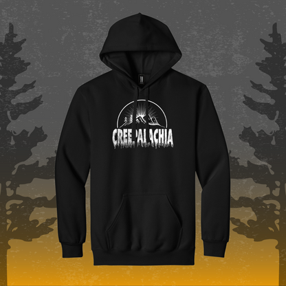 Classic White Logo Creepalachia Hoodie