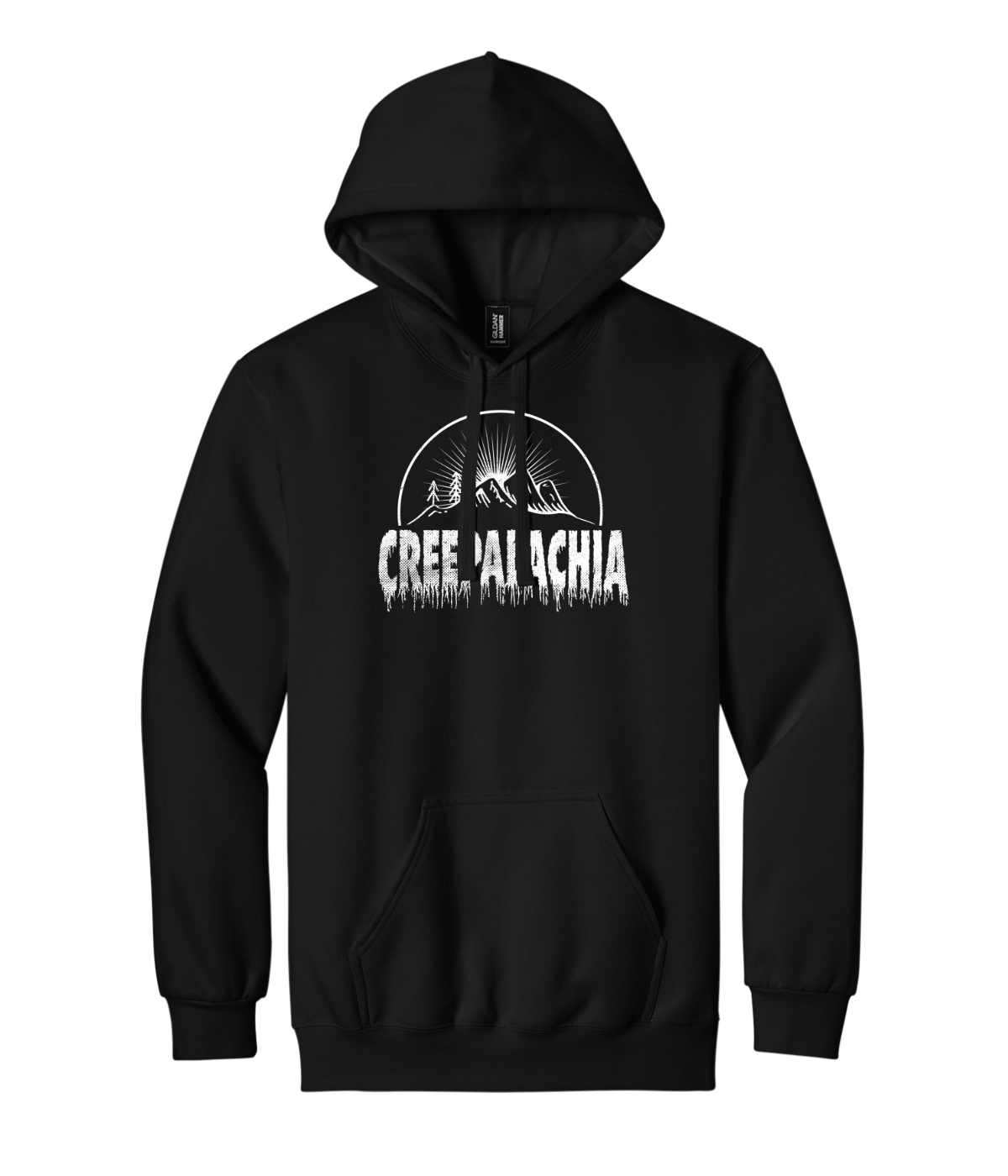 Classic White Logo Creepalachia Hoodie
