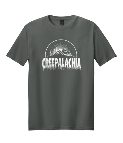 Classic Unisex White Logo Creepalachia Tee