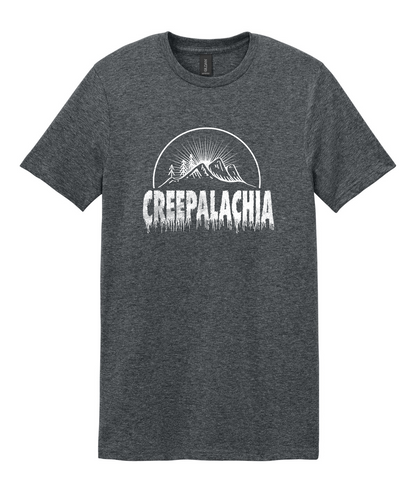 Classic Unisex White Logo Creepalachia Tee