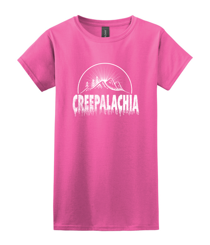 Classic Women's White Logo Semi-Fitted Tee