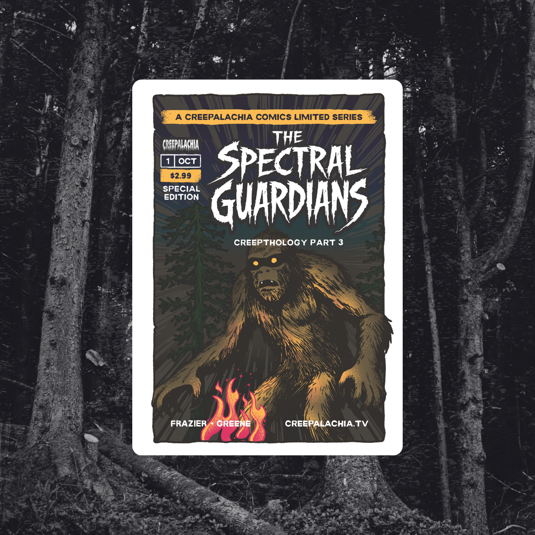 The Spectral Guardians Cryptid Stickers