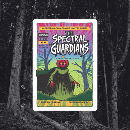 The Spectral Guardians Cryptid Stickers