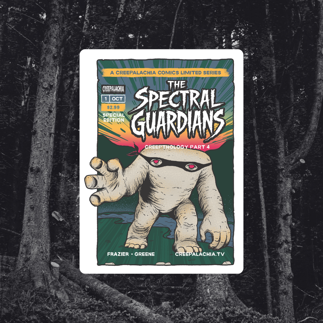 The Spectral Guardians Cryptid Stickers