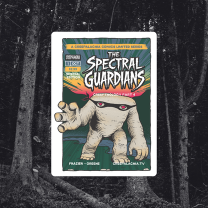 The Spectral Guardians Cryptid Stickers
