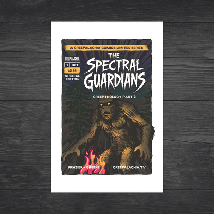 SIGNED! The Spectral Guardians Cryptid Art Prints