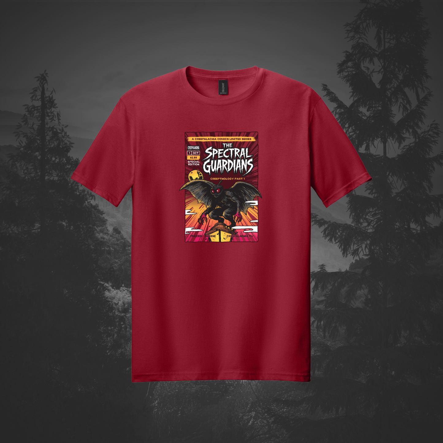 The Spectral Guardians: Mothman Tee