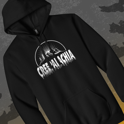 Classic White Logo Creepalachia Hoodie
